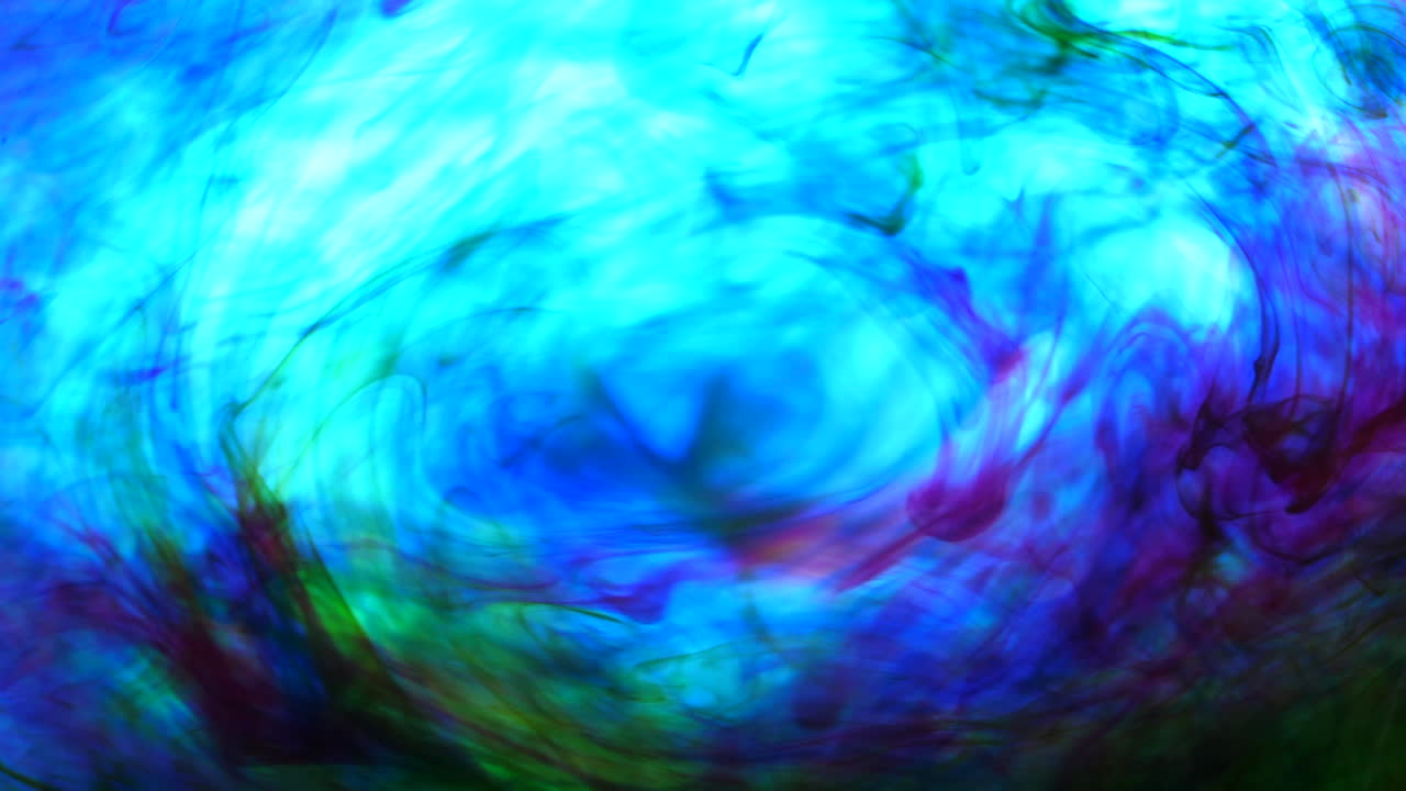 arte abstracto de pintura de color de agua