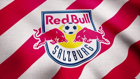 red bull salzburg flag