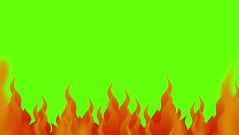 2d fire flame burning animation.
