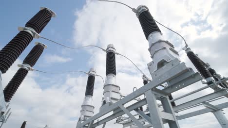 construction of a transformer substation