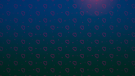 Small-red-hearts-pattern-on-blue-gradient