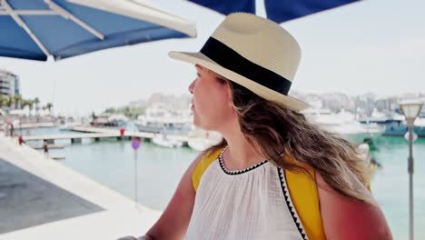 athens marina reflections: vlogger shares thoughts
