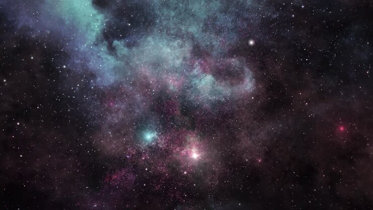 4k cluster of stars, starry sky, outer space