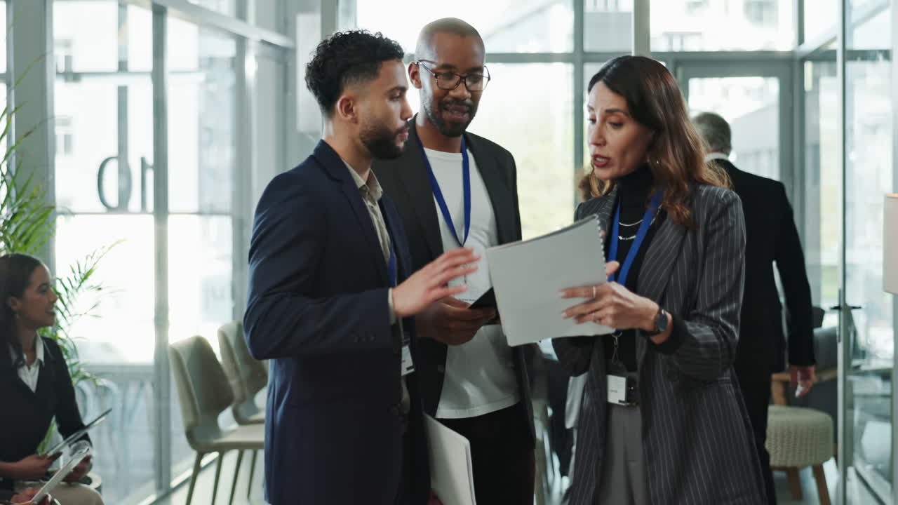 Business people having a meeting in an office