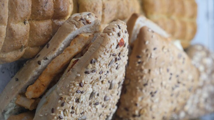 Assortment of delicious looking sandwiches