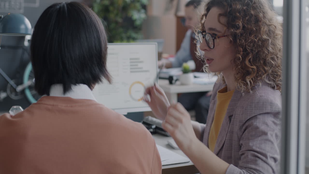 Business Meeting and Collaboration in Office