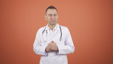 el doctor enojado.