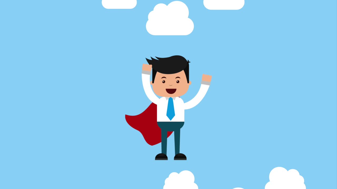 el dinero financiero del hombre de negocios