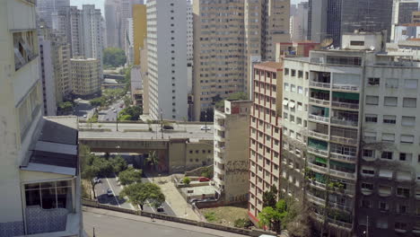 buildings and bridges of são paulo, the largest city of brazil, of the 5 biggest in the world