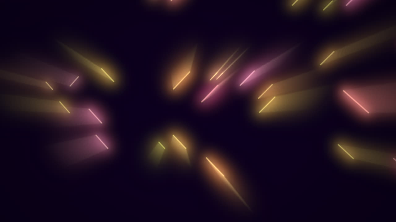 Motion colorful neon lines abstract background 5