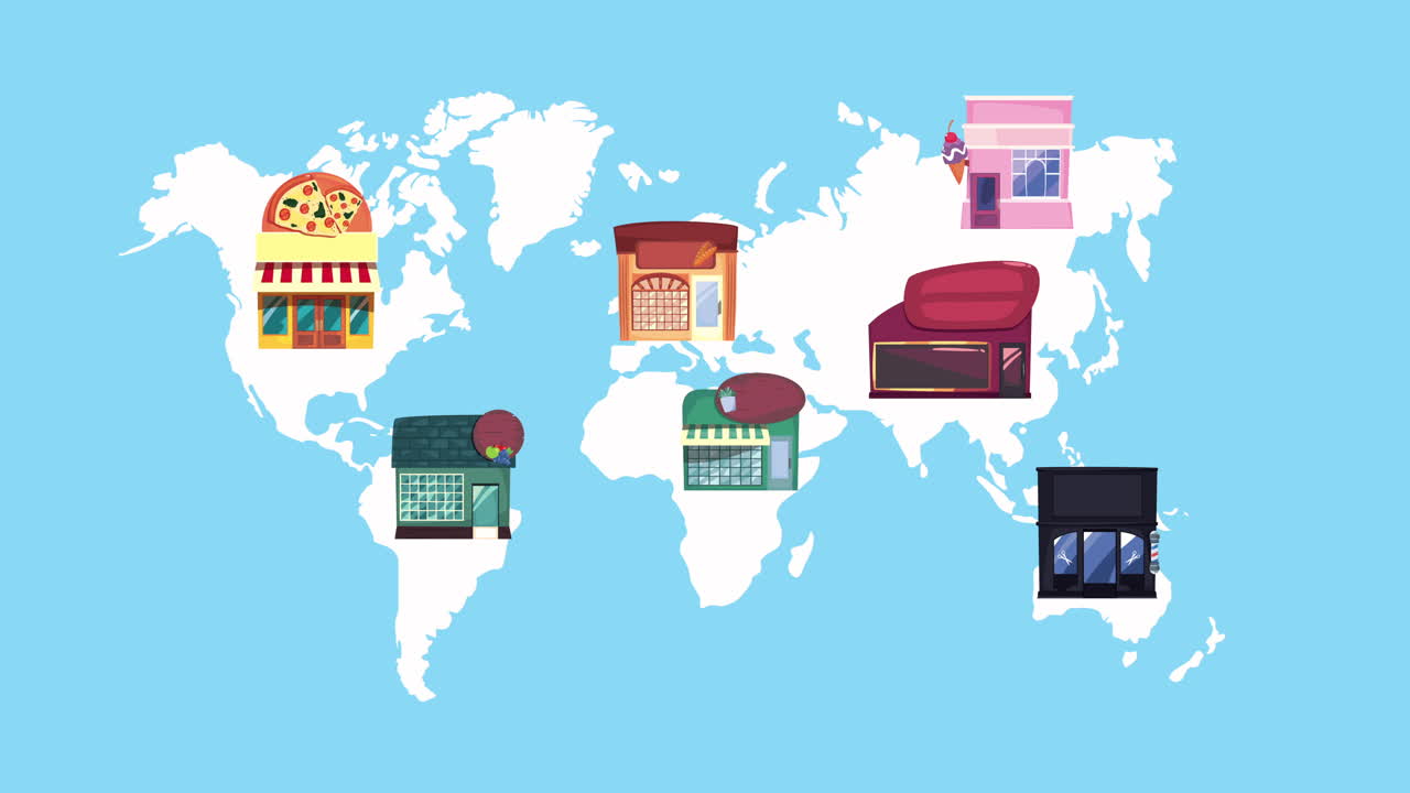 글로벌 식품 매장