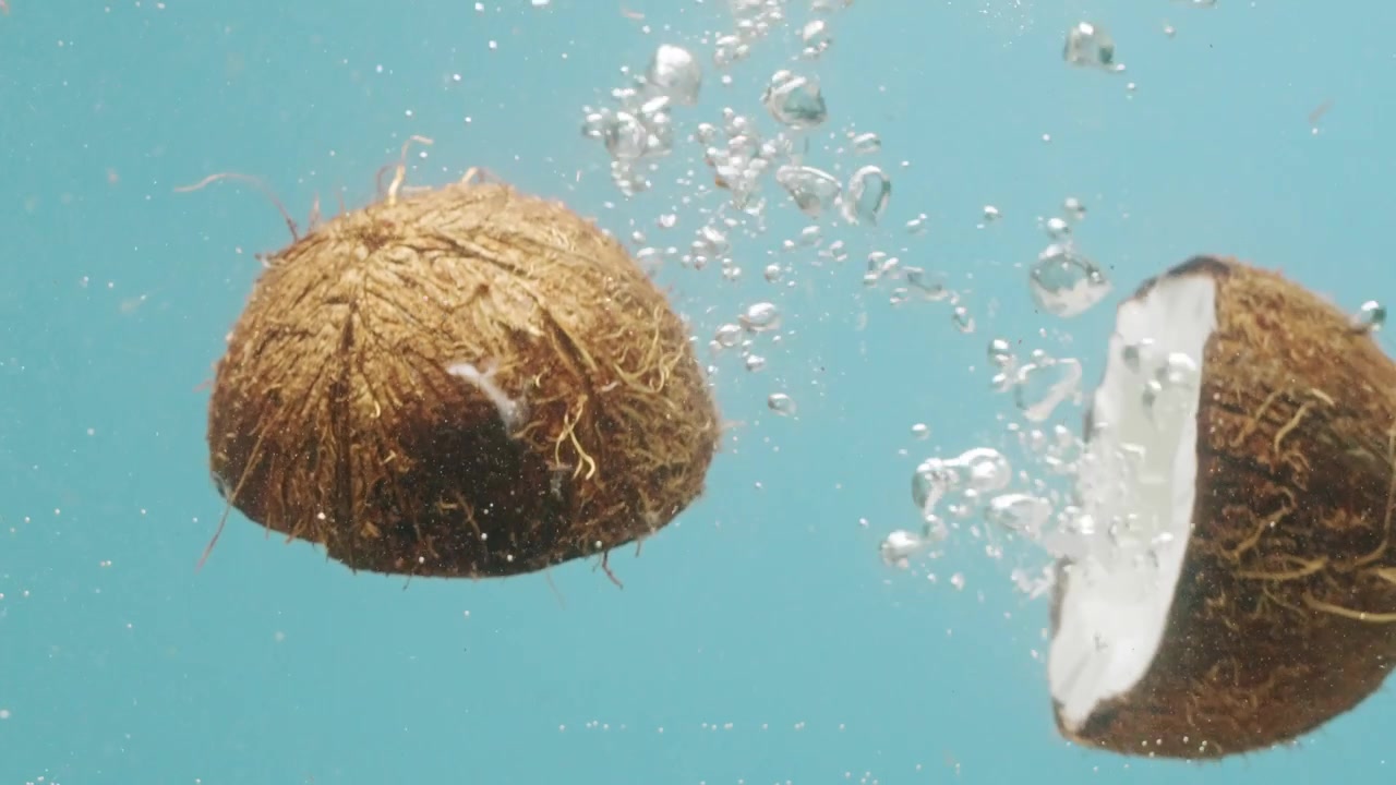 Coconut Splash Underwater