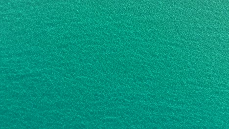 aerial - turquoise waters near crete, greece