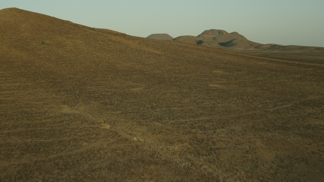 Low flying over the Namib Desert