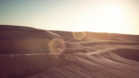 Hermosas-Dunas-De-Arena-En-El-Desierto-Del-Sahara