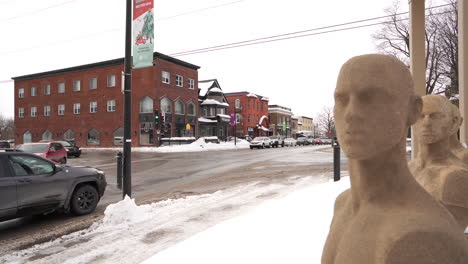 Pan-shot-in-Granby-Quebec-Canada-centreville