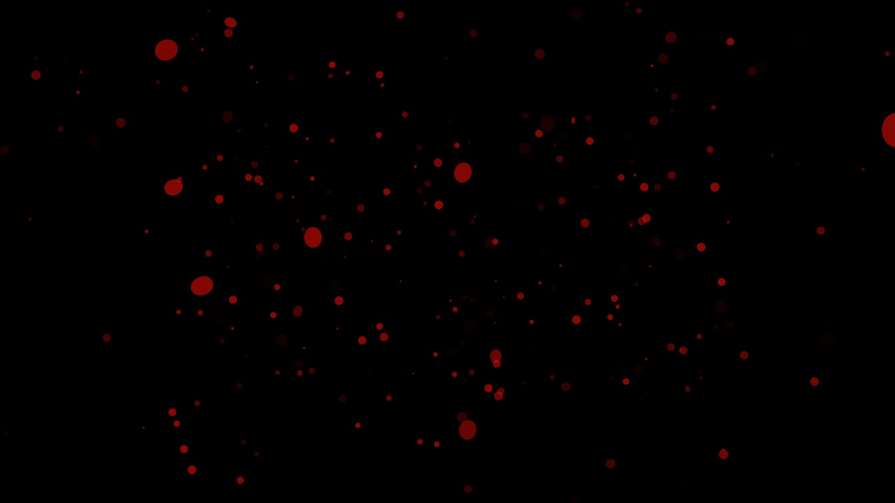 fondo negro con círculos móviles