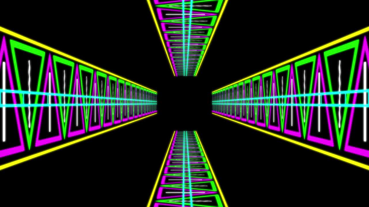 el progreso del túnel cibernético animación gráficos de movimiento