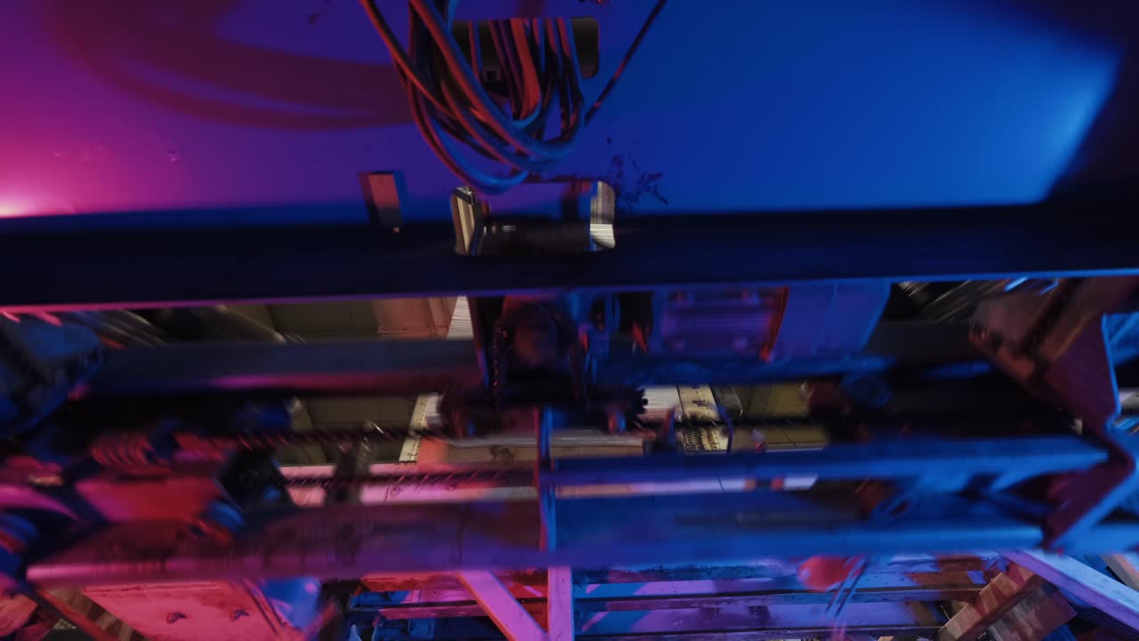 producción de bloques de hormigón celular en el paso de procesamiento de fábrica