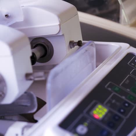 optician repairing eyeglasses