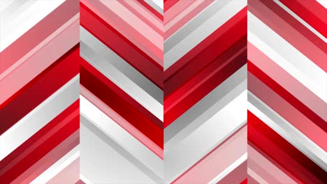 red abstract corporate technology video animation