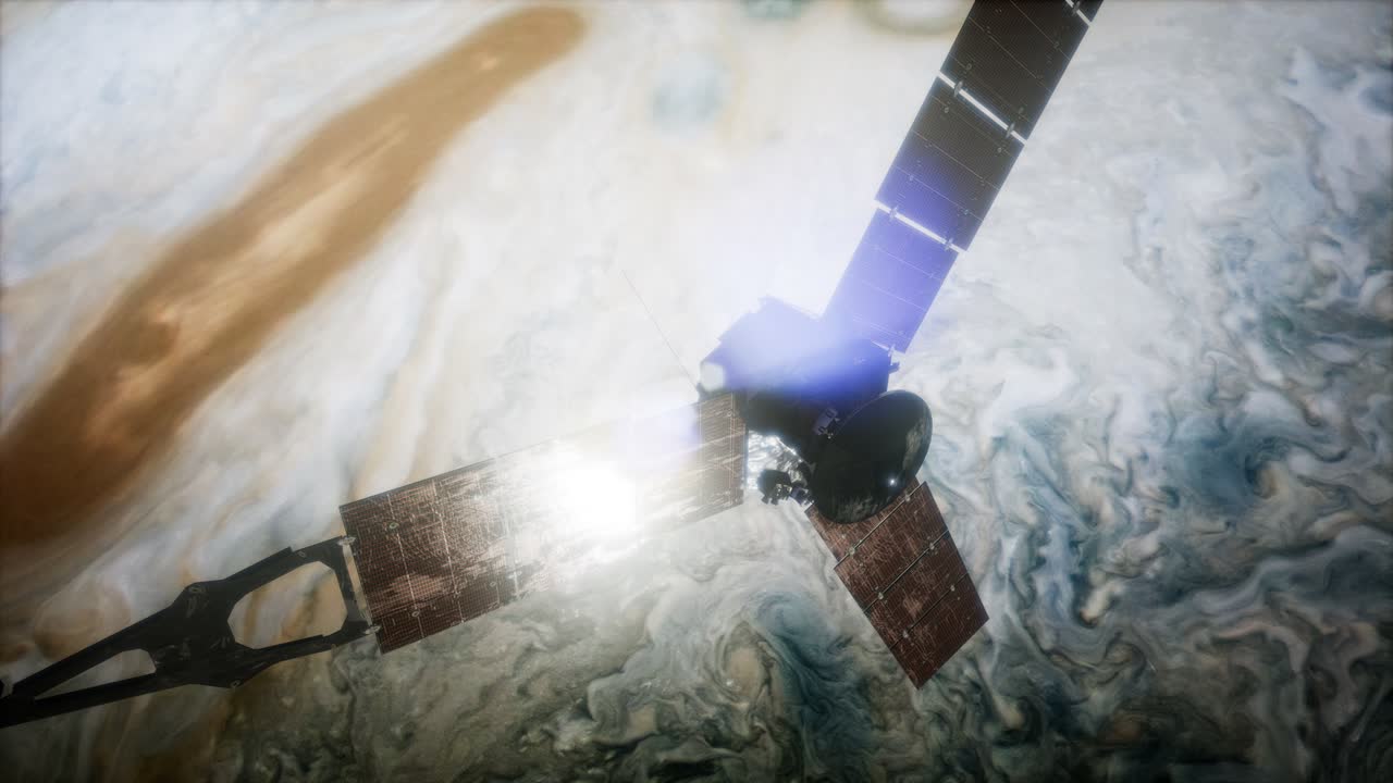 목성 주위를 도는 주노 위성