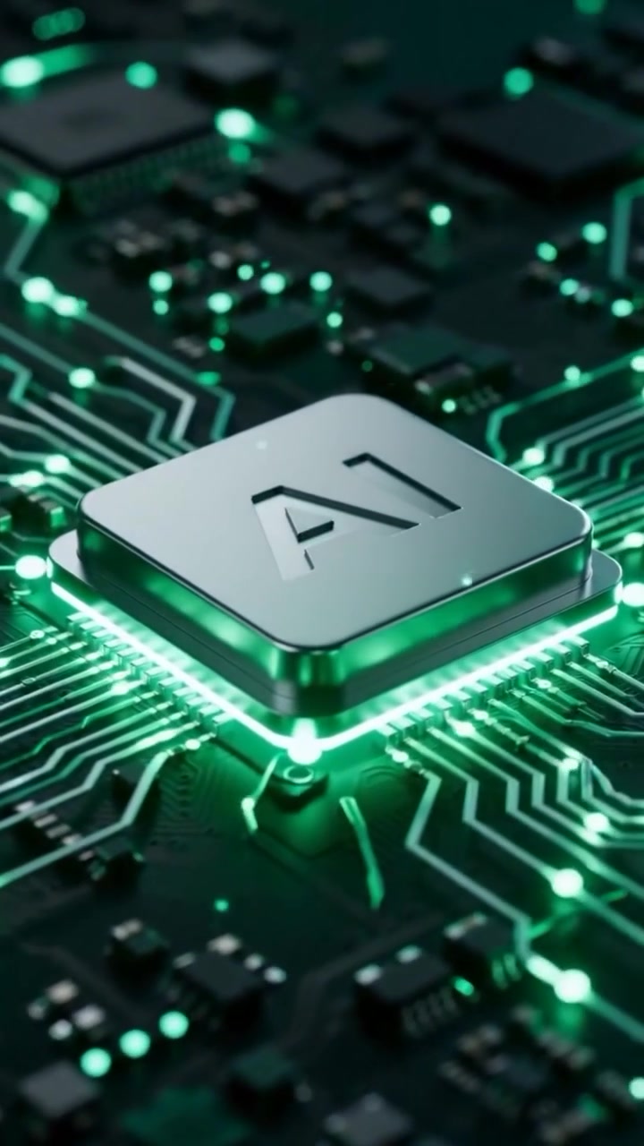 AI Chip Motherboard Technology Background