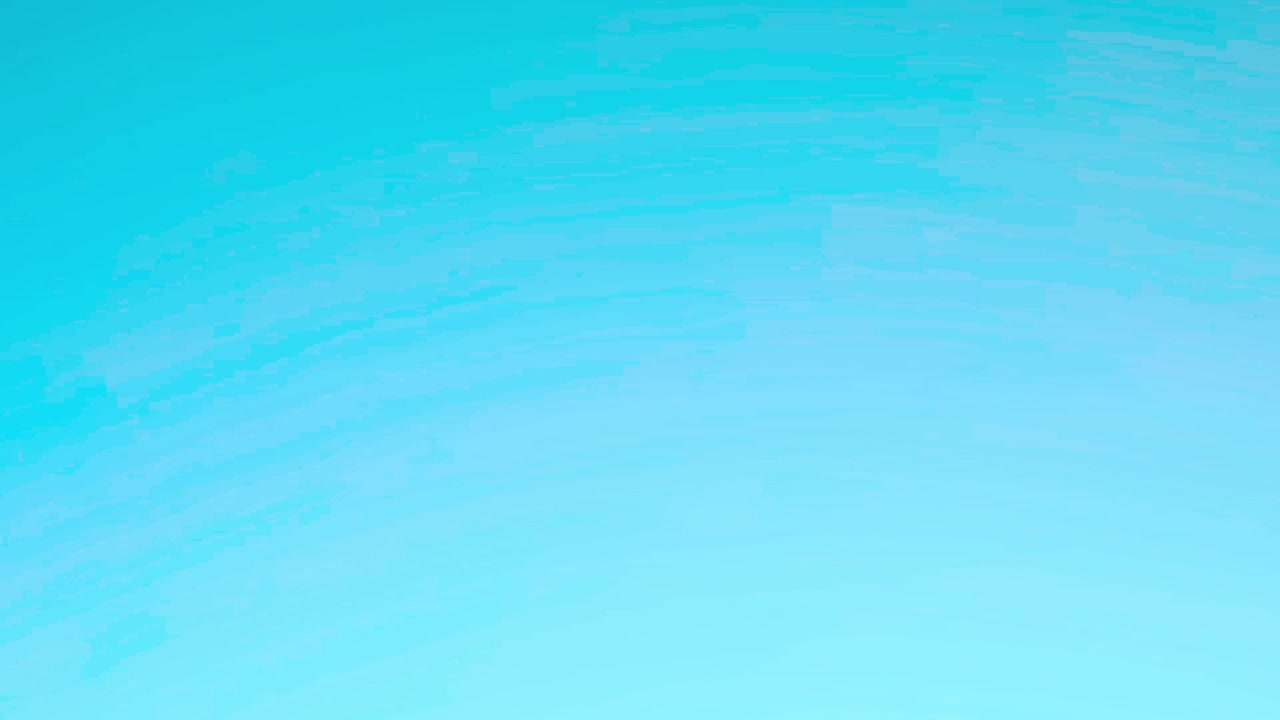 Abstrakter Lichtübergang mit Cyan- und weißen Blitzen