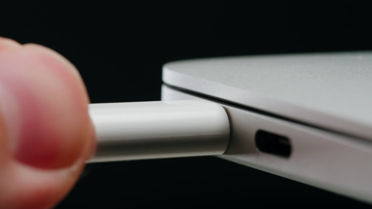 carga de las computadoras portátiles