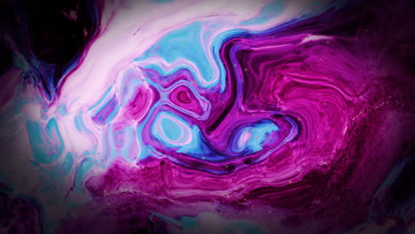 animation of blue and red liquid background