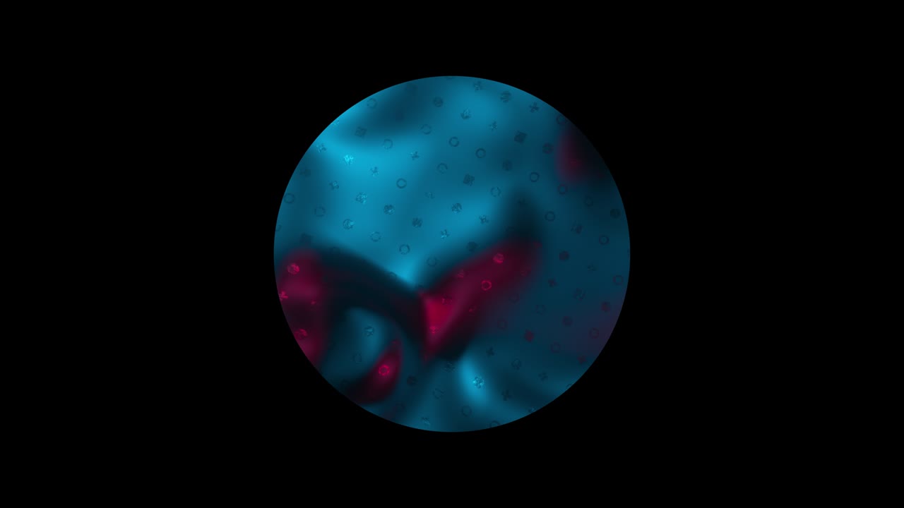 Fundo holográfico criativo de ondas coloridas. Belo fluxo suave de folha, superfície neon, cores vibrantes, animação de ondulações, têxtil de luxo da moda. Loop contínuo 4k