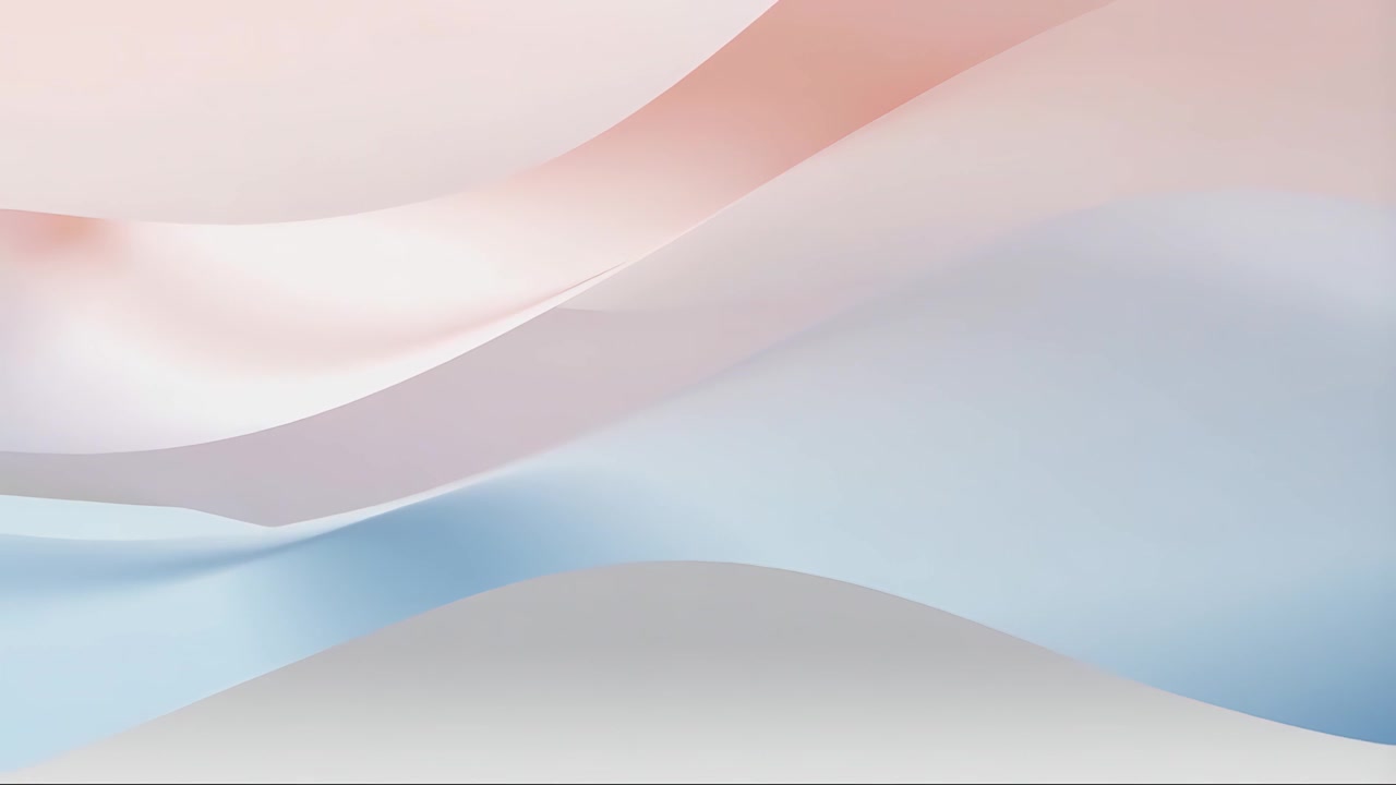 極簡抽象波浪動態背景 4K