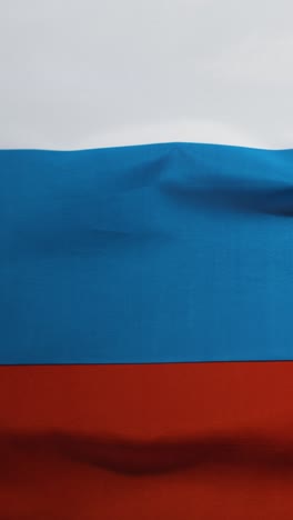 vertical shot of russian flag