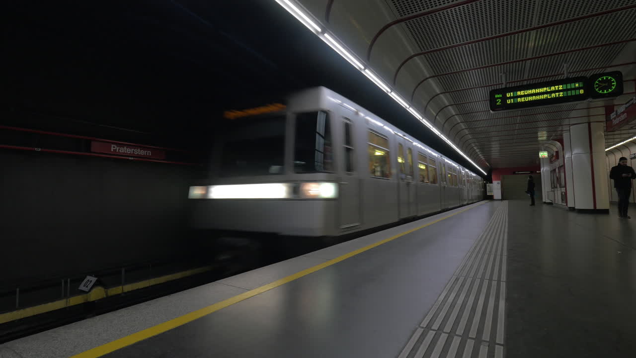 viajes en metro en viena, austria
