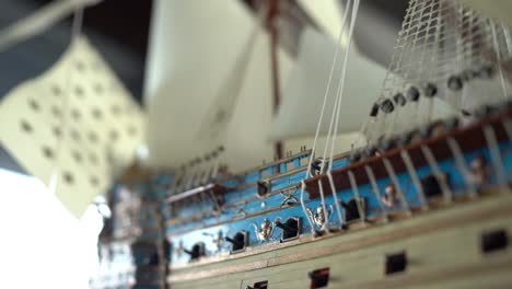 a view of a boat in sea, close up shot