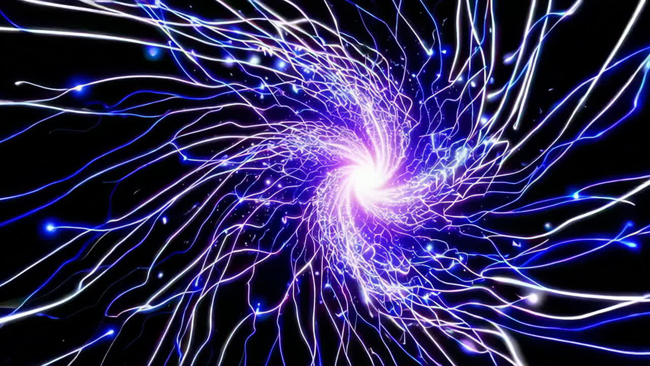 Abstract Spiral Energy Vortex