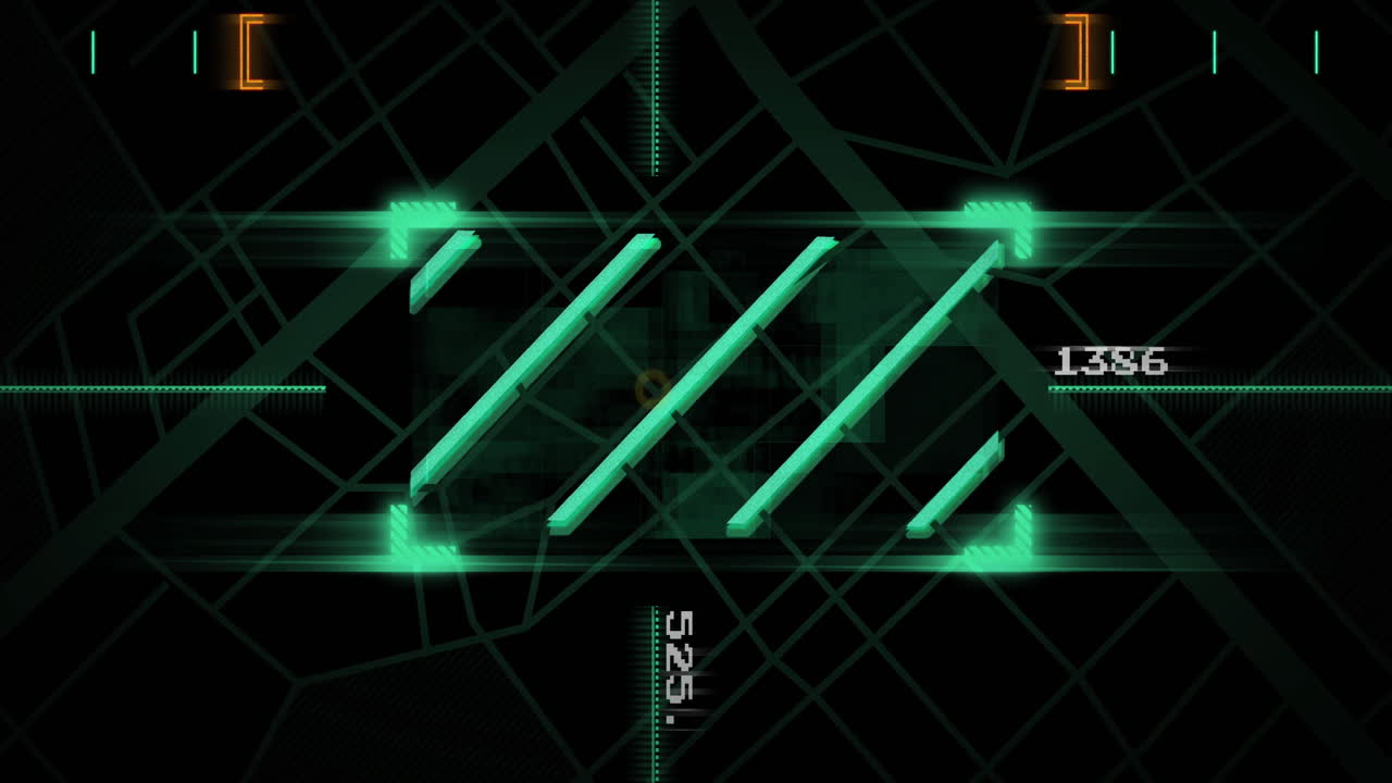 데이터 프로세싱을 통한 연결 네트워크의 애니메이션