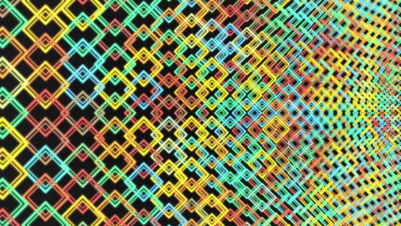 다채로운 기하학적 추상적인 패턴