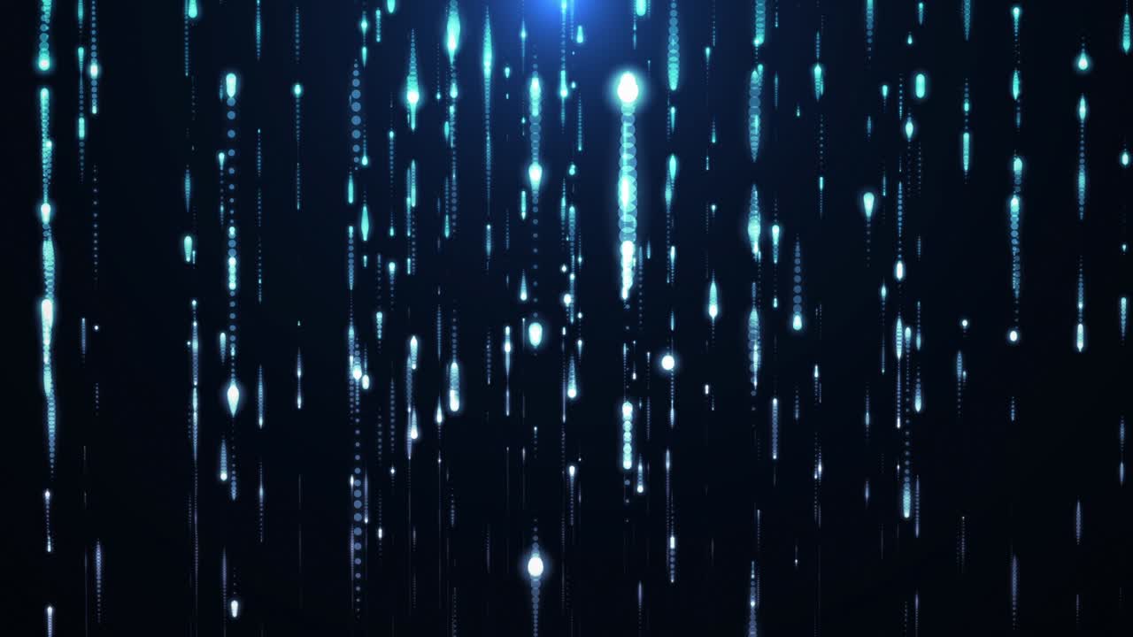 추상적인 디지털 애니메이션 - 4k loopable