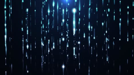 animación digital abstracta con circuito de 4k