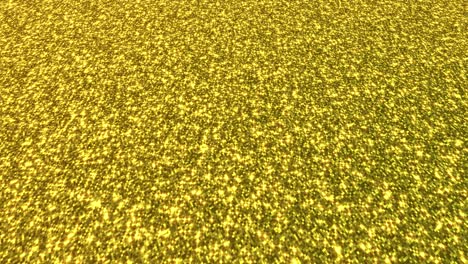 golden glitter dust background for festival, party, event. gold glamur texture loop 4k animation