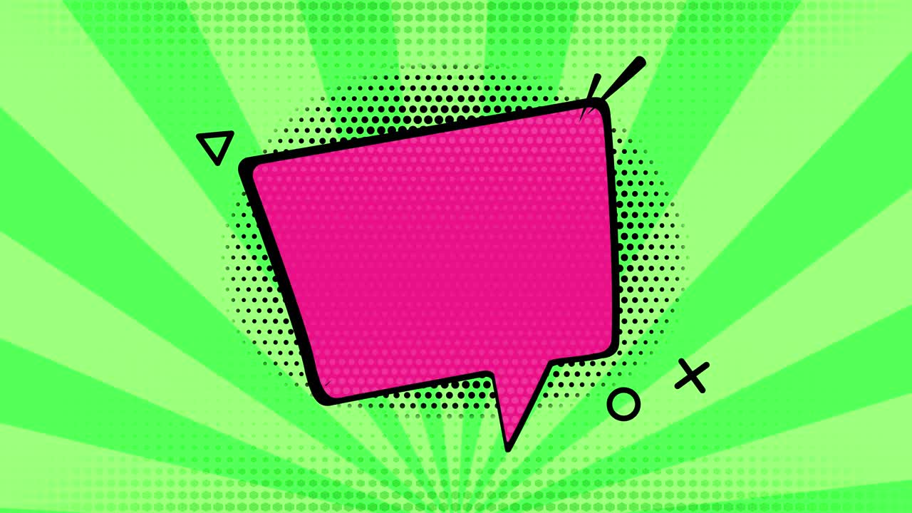 el fondo de arte pop con el globo.