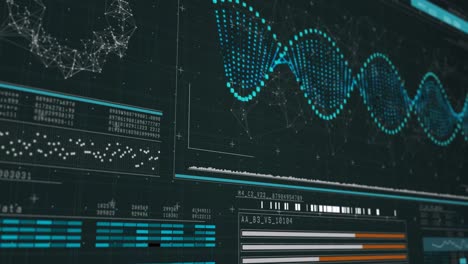 digitally generated dna structure