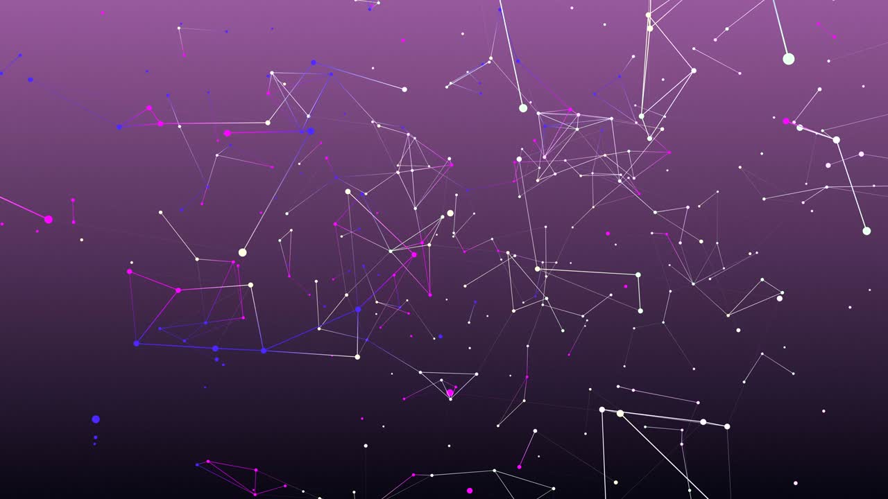 absract geometry background with lines and dots