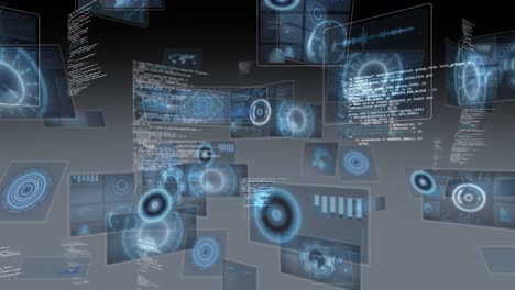 Animation-of-scope-scanning-and-data-processing-on-interface