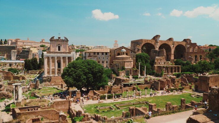 Forum Ruins in Rome