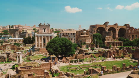 forum ruins in rome