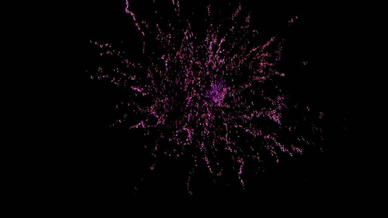 보라색과  ⁇ 은 불꽃놀이 4k