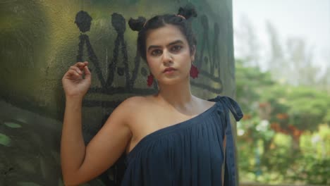 an authentic indian model who is ready to unleash her anger on your cameras