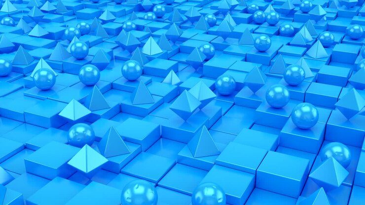 Sfondo di forme geometriche